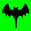 Halloween Bat Applique Quilt Block Pattern