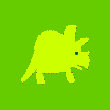 Baby Dinosaur Quilt Block Pattern