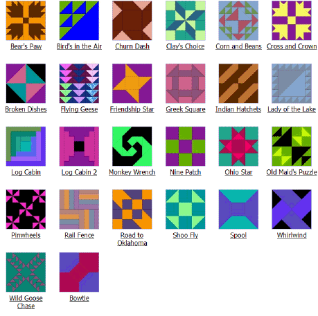 Classic Wall Quilt Patterns - Quilting Downloads