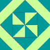 Mosaic 4 Quilt Block Pattern